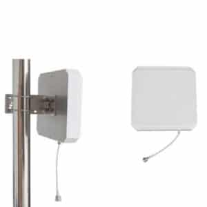 UHF-Antenne montiert an Stange