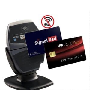 Aktive RFID Abschirmungs-karte mit Störsignal