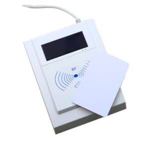 RFID Smart Card Desktop Lesegerät mit Chipkarte